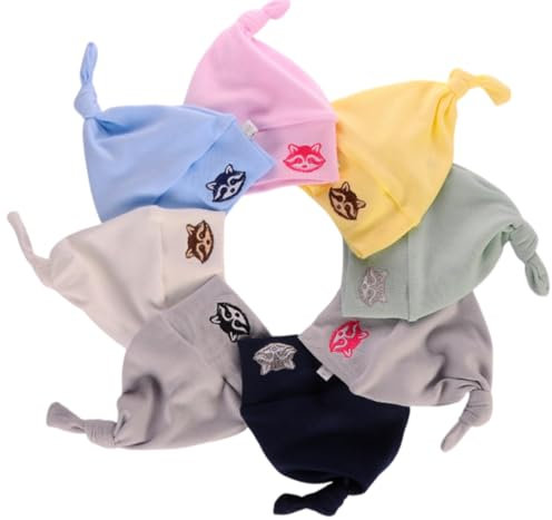 Baby Erstlingsmütze Knotenmütze Neugeborene Unisex Mütze Mützchen Babykleidung Erstausstattung Geschenk Geburt Frühchen Babymode weich Kopfbedeckung (DE/NL/SE/PL, Numerisch, 42, 44, hellblau)