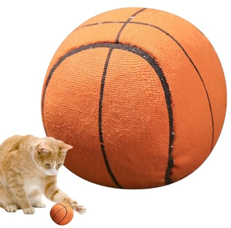 Interaktiv Kattboll Leksak - Mjuk Rolig Bärbar Husdjurtillbehör - Rolig Interaktiv Kattboll,För Inomhus Resor Gräsmattor Djur Kattungar