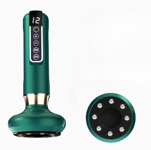 Ventouse Anti-Cellulite Électrique – Masseur De Cellulite Raffermit, Lisse Et Détoxifie | LUREA Pour Le Massage Du Dos Jambes (Vert)