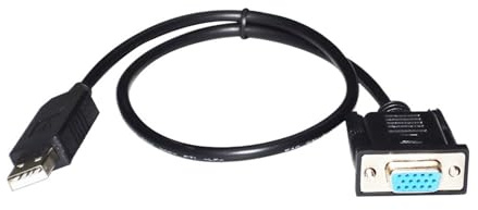 FT232RL Chip Adaptador USB A VGA Hembra DE 15 Pines Cable DE COMUNICACIÓN DE Programa Serie RS422 for Controlador SERVO CTB Puerto T4 KABLE(3 Metre)