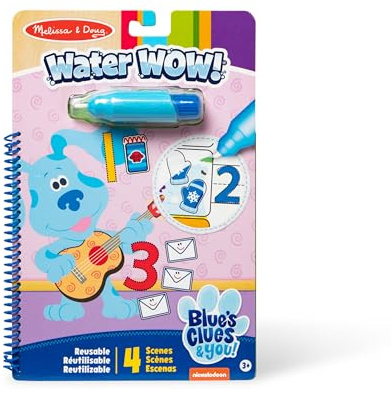 Melissa & Doug 33001 Blue's Clues & You Water Wow-Zählen, Mehrfarbig