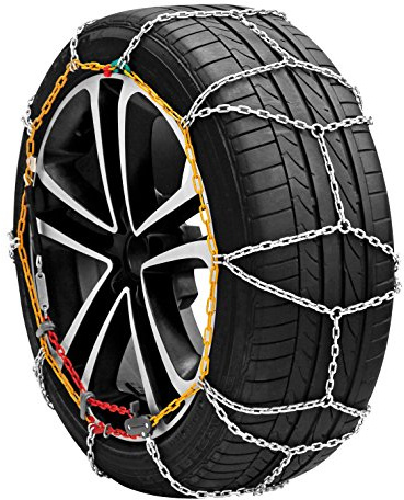 Schneeketten 9 mm Gruppe 9,5 - Größe 205/55 R17 - Zulassung ONorm 5117, TÜV, GS