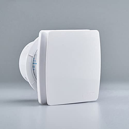 CAZARU Extractor de Aire de Alta Velocidad de 4 Pulgadas para Inodoro, Cocina, baño, Ventana de Pared Colgante, Extractor pequeño de Vidrio, Ventiladores de Escape