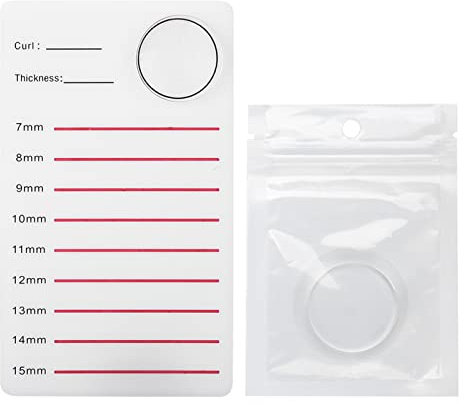 Supporto per Ciglia, Cuscinetto in Silicone, Strumento Professionale per Innesto per Salone e Uso Personale, Ottimo per Amici e Familiari (Supporto per ciglia XL: con