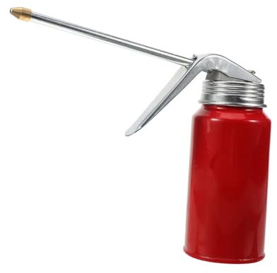 High Pressure Oil Can Pump Oiler 200ml Steel, Manual Lubrication