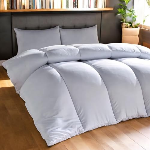 LSC 10.5 Tog Cosy Nights Double Size Duvet - All Year Round Quilt Duvet Comfortable Anti Allergy Machine Washable Duvet Ideal for Summer & Winter 10.5TOG, DOUBLE (200 cm x 200 cm)