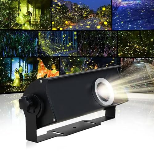 20W Outdoor Starlight Projector Lamp, Fixed Waterproof Dynamic Projector Lights with Angle Adjustment, Moving Full Sky Star LED Landscape Light for Weddings, Parties