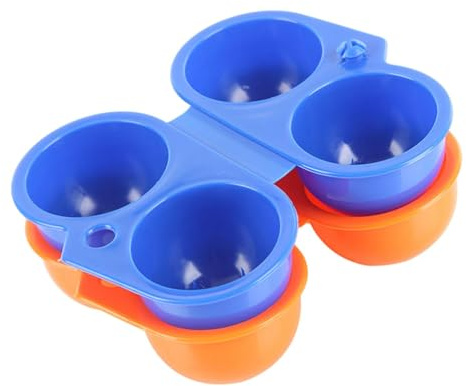 2 Stück Tragbare Eierbehälter Eierträger,2 Gitter Eier Aufbewahrungsbox Eierbox,Tragbarer Eierhalter Eierkarton Eierclip Für Küche Outdoor Camping Picknick