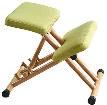Kniestuhl, verstellbarer Hocker zur Haltungskorrektur mit dicken, bequemen Kissen, für Zuhause oder Büro, ergonomisches Design für verbesserte Haltung und Komfort