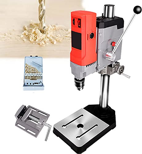 XRSMOU Support De Perceuse À Colonne D'établi, Banc De Perceuse À Pilier, Perceuse À Bois D'établi, pour Bricolage Et Réparation Professionnelle (B)