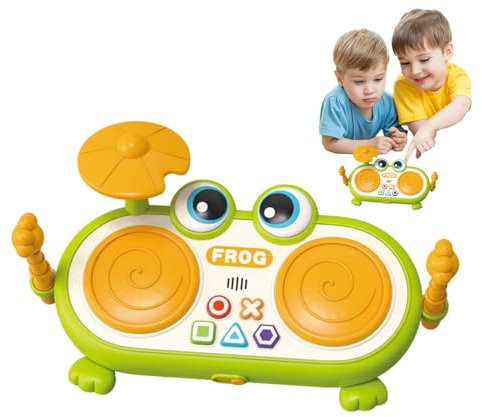Baby Musikspielzeug | Schlagzeug-Set Für Kleinkinder - Musikinstrumente Mit Lichteffekten Und -Design Für Kinder Mädchen Zum Trommeln Bei Zuhause Aktivitäten