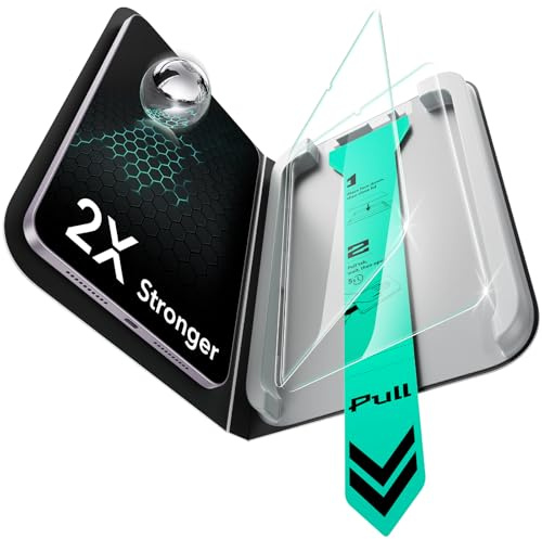 ESR 2 Pack Screen Protector for iPad Mini 7th(A17 Pro)/6th Gen, 9H Glass | 8.3 Inch 2024/2021, Tempered Glass Film with UltraFit Tray, Apple Pencil Support, HD Clarity, Bubble Free & Scratch Resistant