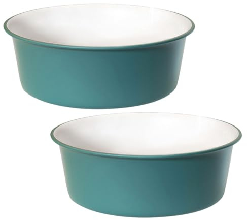 Alipis Bassine de Lavage Multifonction 2 Pièces en Plastique Vert et Blanc, Taille Moyenne, pour Visage, Pieds Cuisine, Accessoire de Bain Portable et Bac de Nettoyage Pratique,