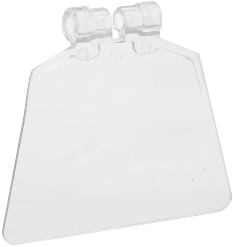 SECFOU Plastic Bench Guard Shield Attachment for Desktop Grinding Machines with Eye Protection and Dust Blocking Features, Safety Eyeshield Cover for Workshop Use