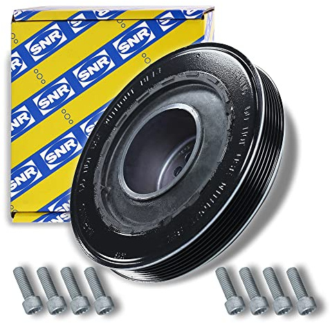 SNR DPF357.01K1 Riemenscheibe, Kurbelwelle | Kompatibel mit: AUDI A4 Allroad B8, A4 B7, A4 B7 Avant, A4 B7 Cabriolet, A4 B8, A4 B8 Avant, A5, A5 Cabriolet, A5 Sportback