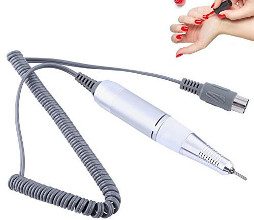 Torno para Uñas, Mango de Taladro Eléctrico Accesorios para Máquina de Pulidor de Manicura Eléctrica (03)