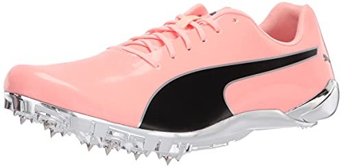 PUMA Herren Evospeed Electric 10 Leichtathletik-Schuh, Elektro Peach Black Silver, 45 EU
