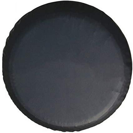 ihreesy Auto Reifentasche,Universal PVC PU Leder Wasserdichte Reifen Radabdeckung Reserveradhülle Staubdichte Rad Felgenabdeckung Schwarz Ersatzrad Reifen Abdeckung Protector,14 Zoll