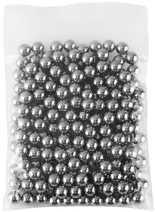 Präzisions-Stahlkugeln für Industrielager, G10 Qualität, 6,35 mm Durchmesser, 200 Stück pro Packung