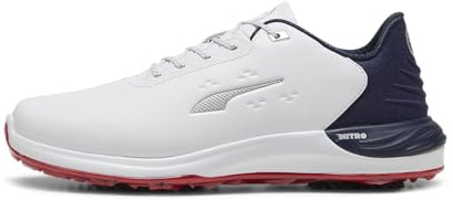 PUMA GOLF Men's PHANTOMCAT Nitro Sneaker, 8 White