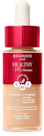 Bourjois Healthy Mix Clean Foundation Serum - 52 - Vanille, 30 ml