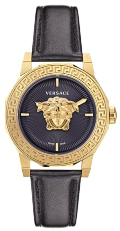 Versace Damen Analog Armbanduhr Medusa Deco