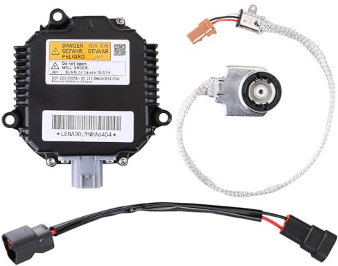 LSGGTIM HID Xenon Scheinwerfer Steuergerät 84965SA010, 35W Xenon 6500K/8000K, Universal Passform, 4 Stück, Inkl. Vorschaltgerät, Steuergerät, Installationsmaterial