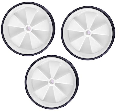 HONMEET 3 Paare Kinder Stützräder Für Fahrradtraining Weiß Aus Langlebigem Gummi Sicher Und Zuverlässig Für Kleinkinder Und Anfänger