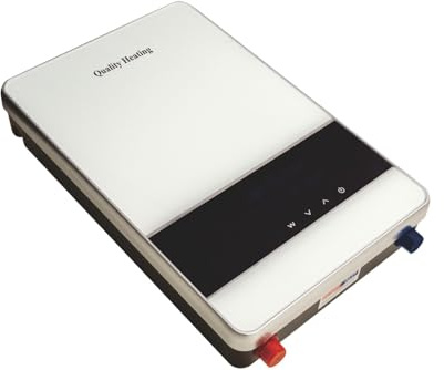 18 kW Elektrischer Durchlauferhitzer 400V 3 Phasen, Wandmontage, tankloser Warmwasserbereiter, 30–55°C einstellbar, IPX4, mit Kindersicherung für Bad, Küche & Gewerbe
