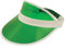NEO Adults 80s Retro Style Neon Sun Visor Hat Unisex Mens Womens Plastic Golf Visors Headband Cap for Poker Party Tennis UV Protection HatsGreen