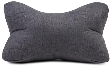 Gözze - Kuschelweiches Lesekissen Darco, Ideal als Sofakissen oder Leseknochen, 40 x 25 cm - Anthrazit