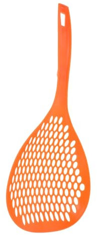 ROMISBABA Cuchara Para Fideos Colador Ranurado Espumadera De Plástico Mango Ergonómico