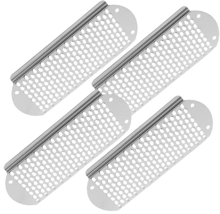 PACKOVE 4pezzi Rimozione Calli Per Piedi Per Piedi Acciaio Inossidabile Scrub Per Morta Strumento Per Pedicure e Rimozione