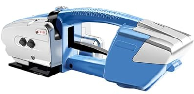 Elektrische wandschaafmachine, Pressa elettrica con batteria da 3000 mAh for nastro PP PET 13-16 mm x 0,5-1,2