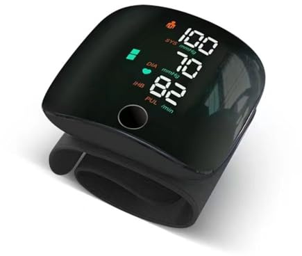 Novamedic Pro BP Monitor Wrist, Automatic Digital Electric Smart Blood Pressure Monitor, Precise Blood Pressure Readings Can be Used at Home