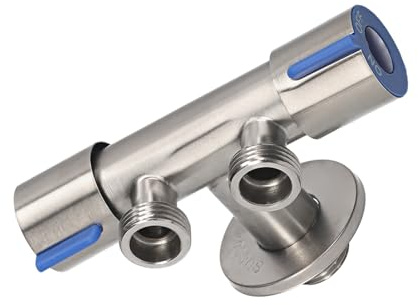 Aumotop Hygienischer Stoffwindel-Sprayer, Wandsockel, Edelstahl, PP-Halter, Bidet-Aufsatz, Badezimmer-Zubehör-Set Zum Duschen von Haustieren, Edelstahl + PVC (Typ 7)
