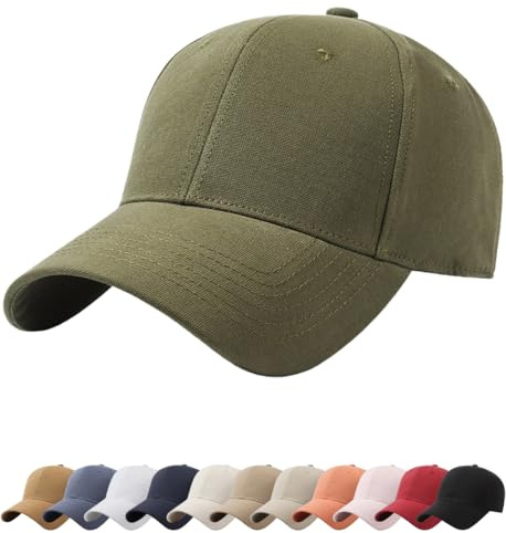 Cozyan Cappelli con Parasole Berretto da Tennis da Golf Visor Sportive Cappello per Donna Uomo Cappellino con Visiera 100% Cotone Unisex con Visiera Cappello Donna Estivo