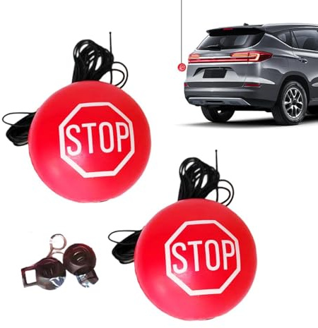 Zahoken Einparkhilfe Für Die Garage | Garagen Einparkhilfe mit Seil,Einstellbarer Parkball - für Hauseinfahrt, den Außenbereich sowie Wohnmobile, SUV, Limousinen, LKW und Wohnwagen