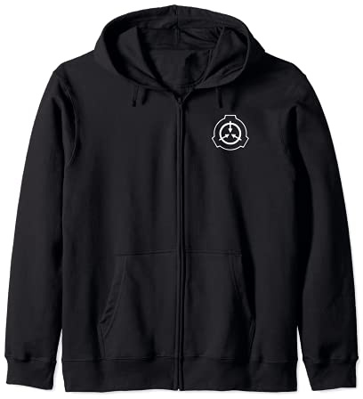 SCP Foundation Logo Front and Back Print Kapuzenjacke