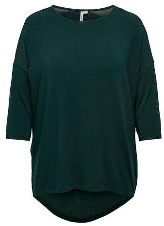 ONLY Carmakoma Damen 3/4 Arm T-Shirt Große Größen Curvy Plus Size Longsleeve Übergröße Oberteil