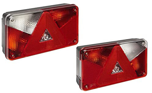 SET Rückleuchten - Heckleuchten - Beleuchtung - Multipoint V Aspöck- für Anhänger