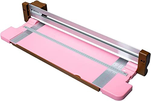 HACSYP papierschneider Papierschneider, Cutter Guillotine, Mini Portable Cutter Trimmer A4 A5, DIY Scrapbook for Büro/Schule/Heimgebrauch