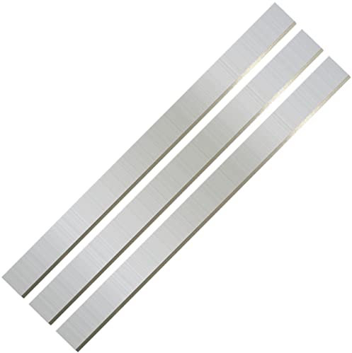 DSAINT 300 × 25 × 3 mm HSS 3 pièces Lames de raboteuse Ensemble de couteaux de dégauchisseuse Remplacement HSS