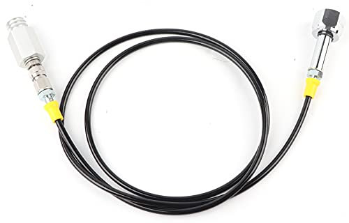 NDNCZDHC Co2 W21.8 Gewinde-Tankzylinder-Adapter-Set, Gummi-Kupfer-Adapter Mit Hochdruckschlauch, Für -Maschine, Küchen-Soda-Make-Maschine