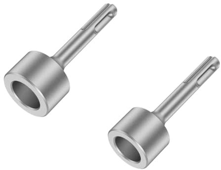 Rordigo SDS-PLUS-Stahl-Bohrschrauberteile mit Rundem Von 19 mm und 21 mm Eignen Sich zum Bohren mit Elektrohämmern, Erdungsstab