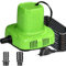 Lnicez Schwarzwasserpumpe 140W 5110L/H Tauchpumpe Abwasserpumpe Ultra Leise Teichpumpe Wasserpumpen Mit 7,5m Kabel 2 Düsen Wasserpumpe