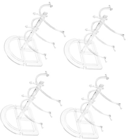 PRETYZOOM Sonnenbrillenständer 4-teiliges Set Brillenständer Brillenhalter Basis Mit Großem Durchmesser Weniger Platz Mehr Brillenaufbewahrung