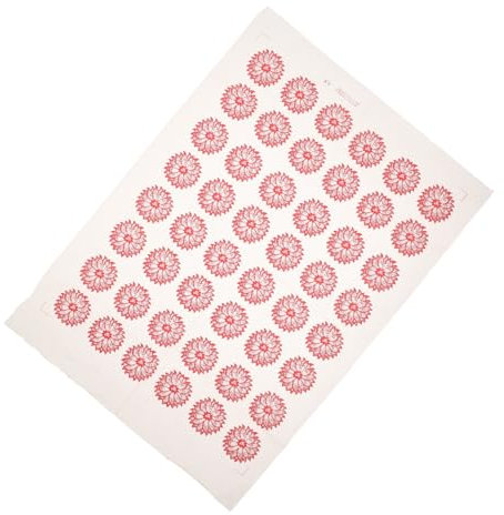 STOBOK Blumen-Keramik-Aufkleber Transferfolie Für Tontöpfe Unterglasur-blumenaufkleber Keramik-transferpapier Blumen-Porzellan-Aufkleber Aufkleberpapier Unterglasur-transferfolien Keramik
