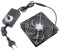 Aoreun Ventilateur 220V Ventilateur PC 120mm, Ventilateur AC 12V Double Roller Ball,Ventilateur de boîtier avec contrôleur de vitesse, Ventilateur Refroidissement pour PC/TV Box/AV Cabinet, 120x25mm
