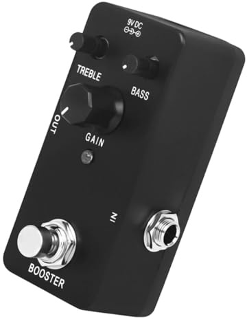 FUNOMOCYA Gitarreneffektpedal Präziser Verbessertes Abs Klangsteuerung und Material Analoges für Stereo Verzögerung mit Spielerlebnis Gitarre Elektrische
